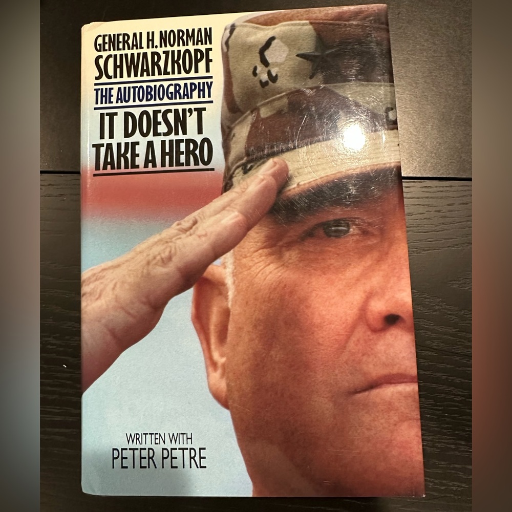 It Doesn’t Take a Hero Book.